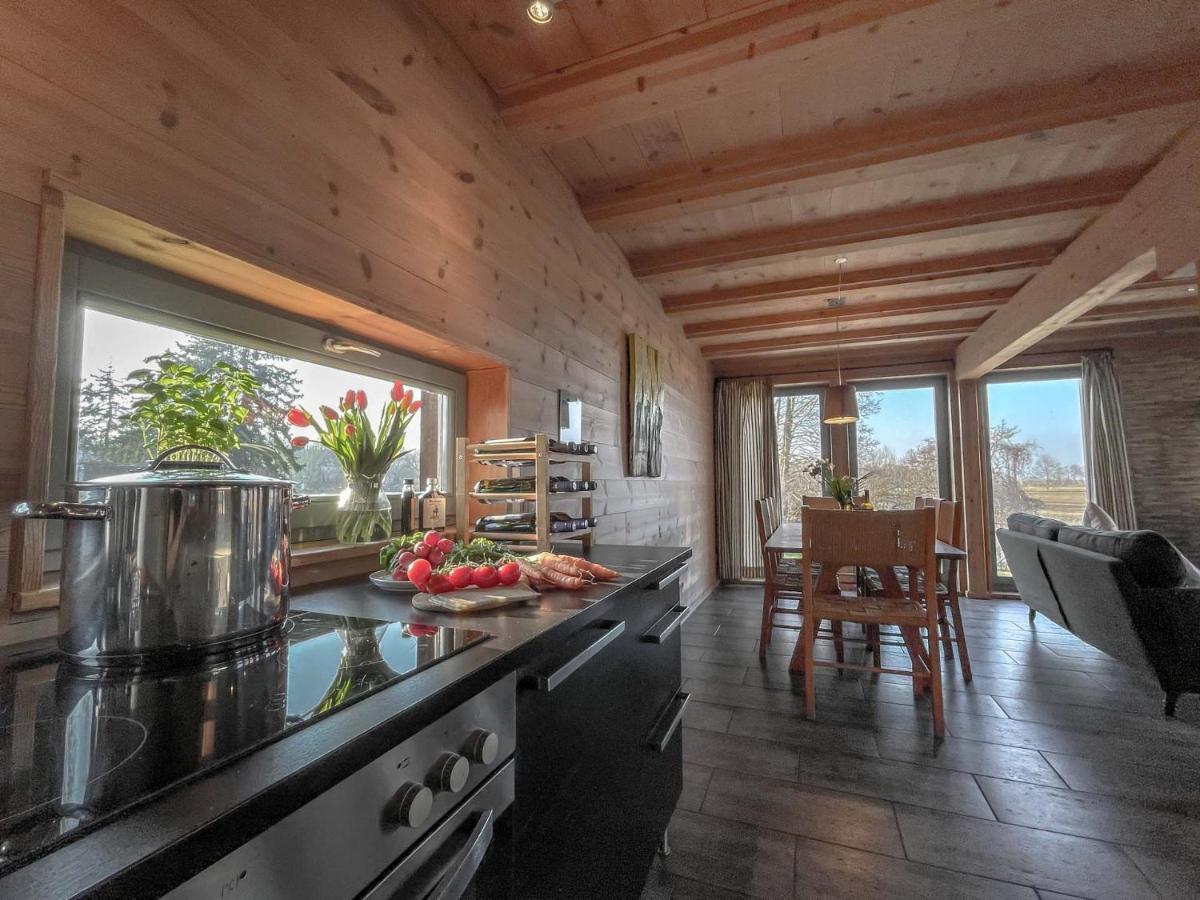 Traumhaff Kustenchalets: Lärchenwoodchalets mit Kamin und Sauna an der Ostsee Vogelsang-Warsin Exterior photo