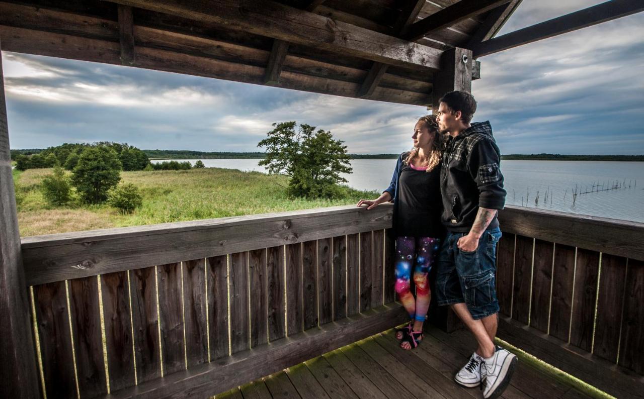 Traumhaff Kustenchalets: Lärchenwoodchalets mit Kamin und Sauna an der Ostsee Vogelsang-Warsin Exterior photo